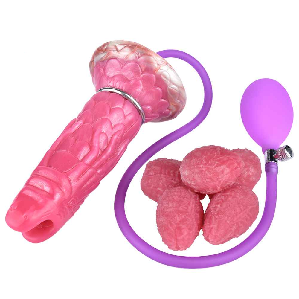 Fiery Dragon Ovipositor Dildo 7.2 inch