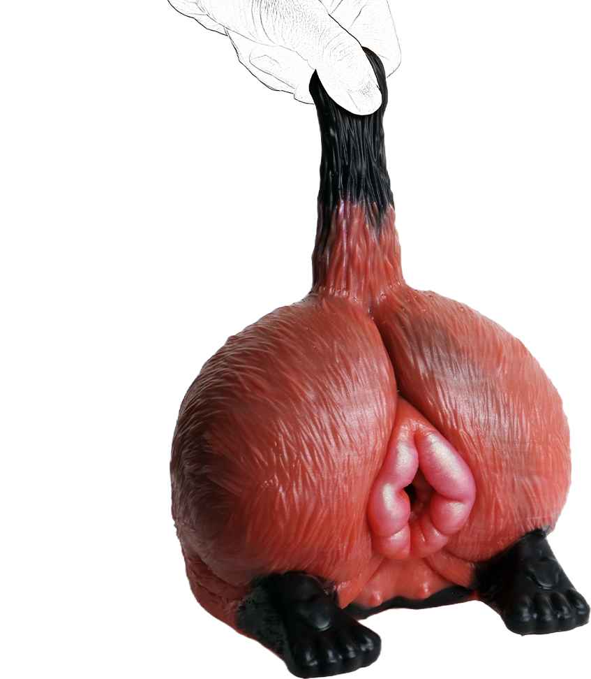 fantasy animal masturbator fox silicone