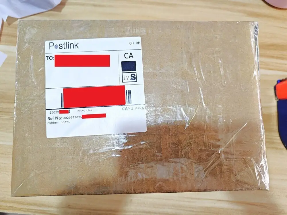 Plain brown shipping box — no branding