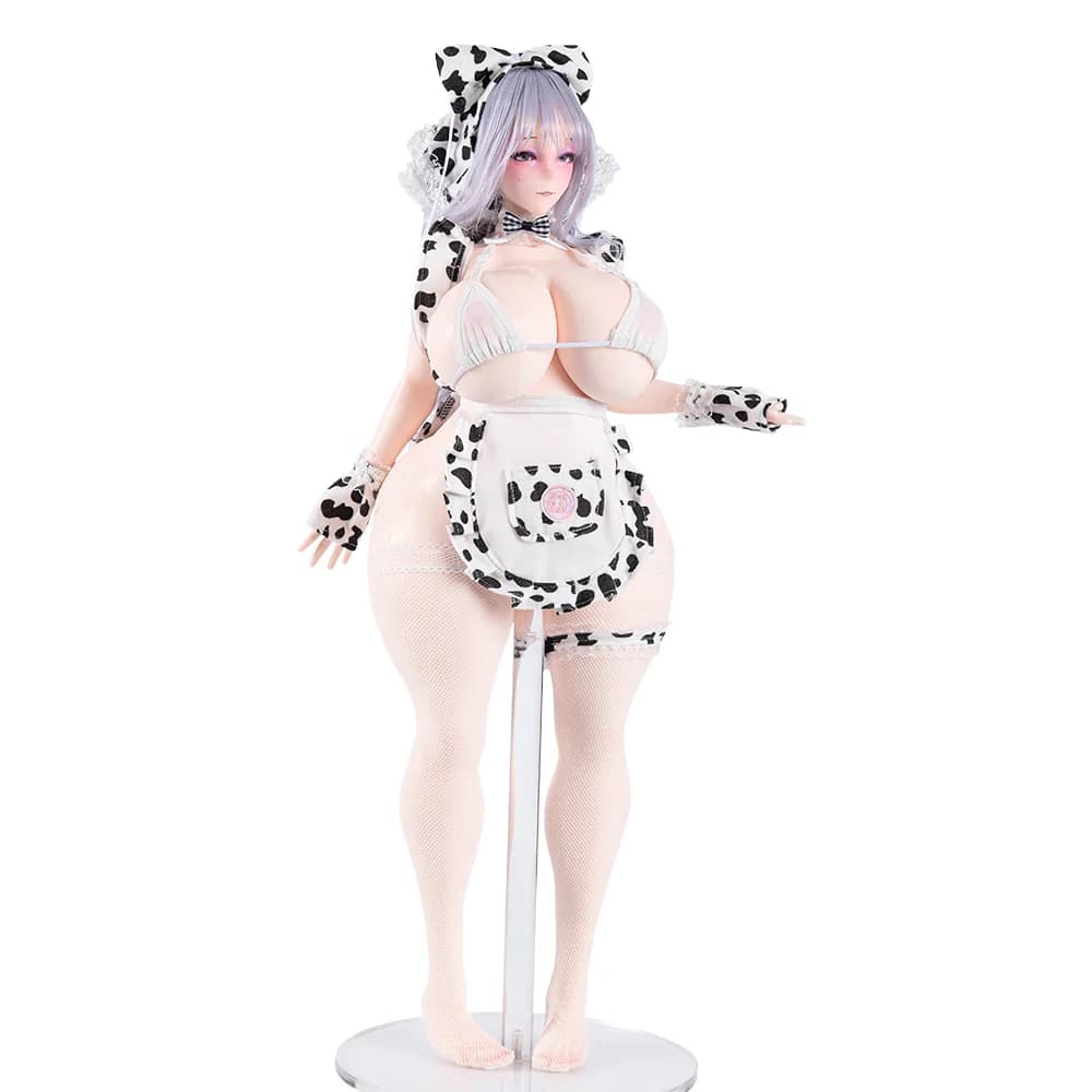 Muñeca sexual de anime Keiko de silicona, mini, 61 cm