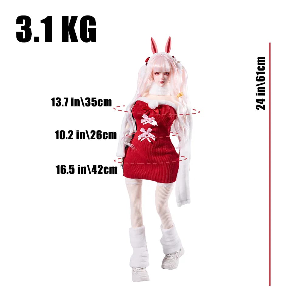 Bunny Silikon Mini Anime Sexpuppe 61 cm — photo 3 of 12