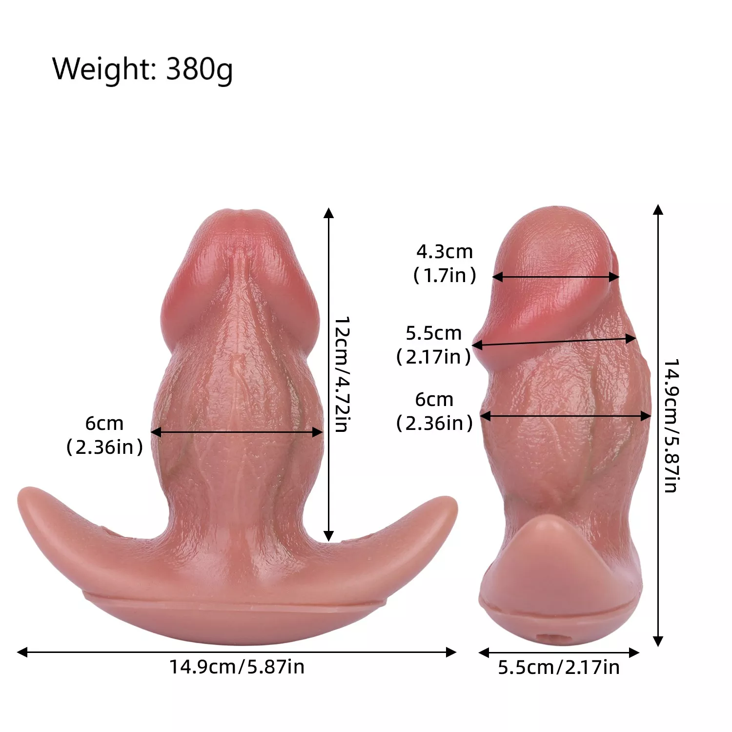 จอห์น บัทพลักสมจริงแบบสั่นสะเทือน ขนาด 5.8 นิ้ว — photo 2 of 13