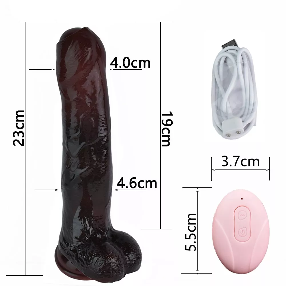 Dildo Vibrador Denzel de 9 Pulgadas — photo 2 of 15