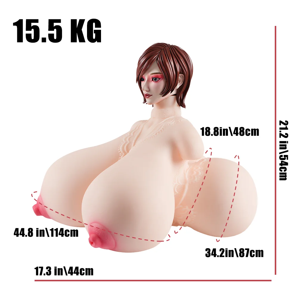 Gran muñeca sexual tipo anime Mya con torso 15,5 kg — photo 3 of 13