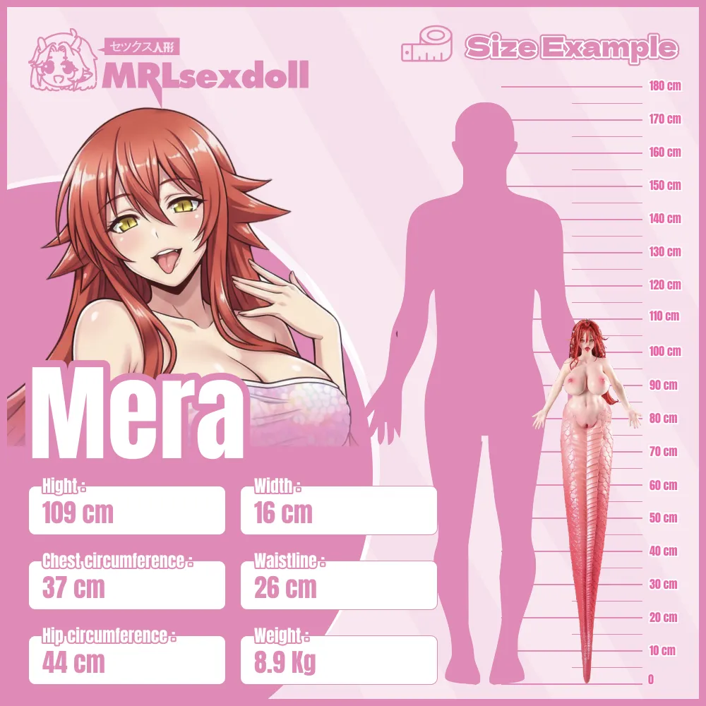 Mera Silicone Hentai Succubus Snake Girl 8.9 kg — photo 4 of 15