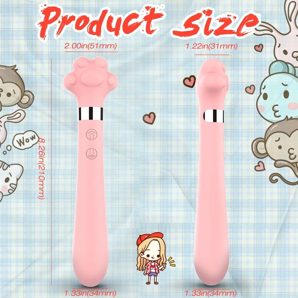 Vibrador de Silicona Kitty Paw — photo 3 of 8
