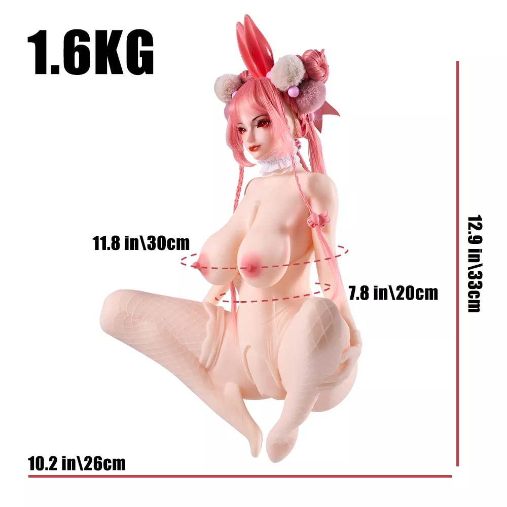 1,25 Muñeca Sexual de Silicona Anime Conejo 1,6 kg — photo 3 of 13