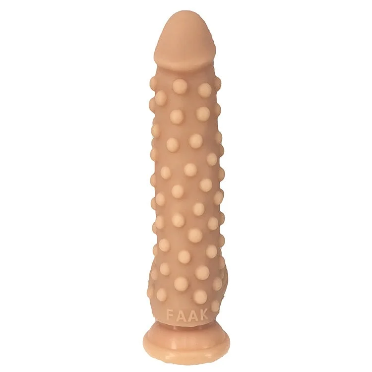 Gepunkteter realistischer Dildo 9,2 Zoll