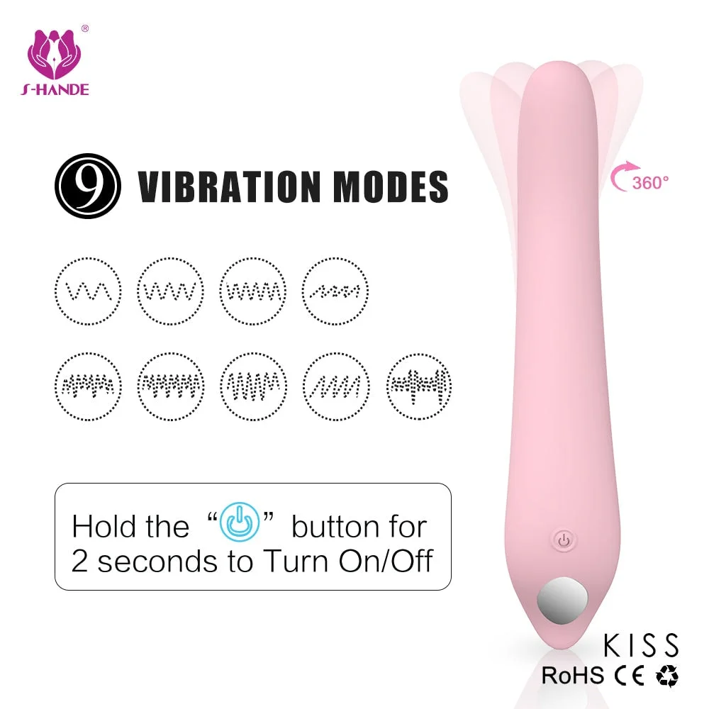 Vibrador Silicona Kiss — photo 3 of 8