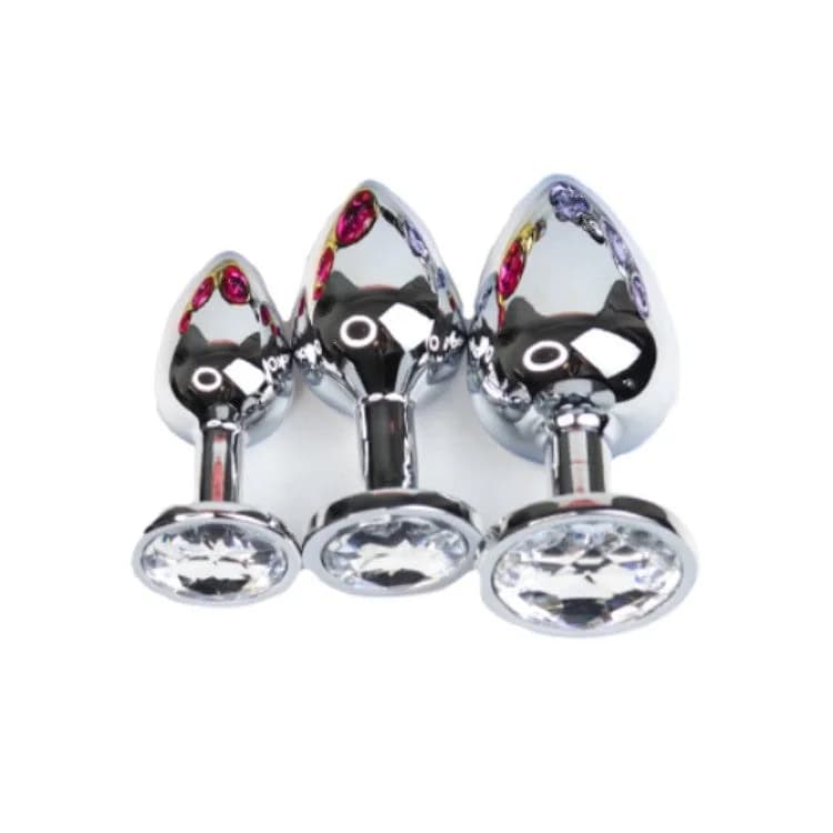 Juego de 3 Piezas de Plug Anal Prism