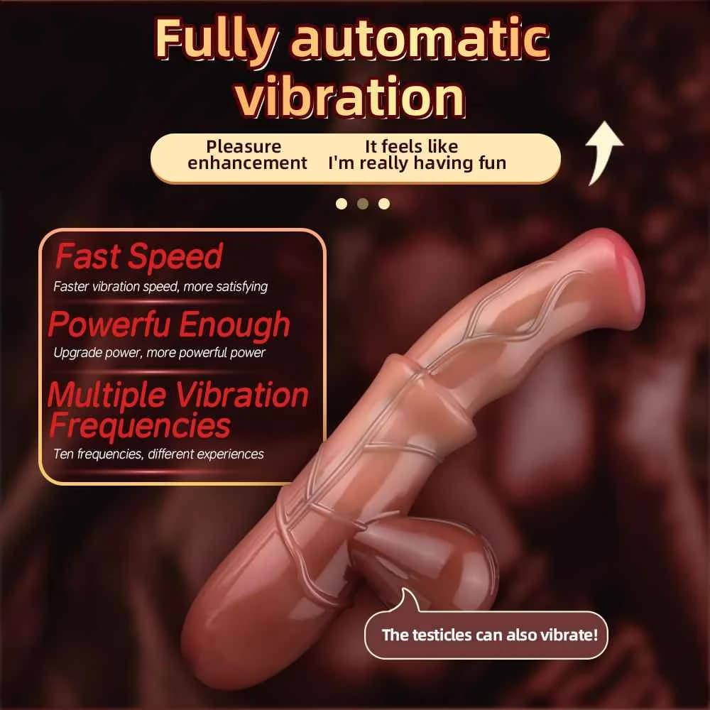 Hautfarbener realistischer Rabbit-Vibrator — photo 2 of 7
