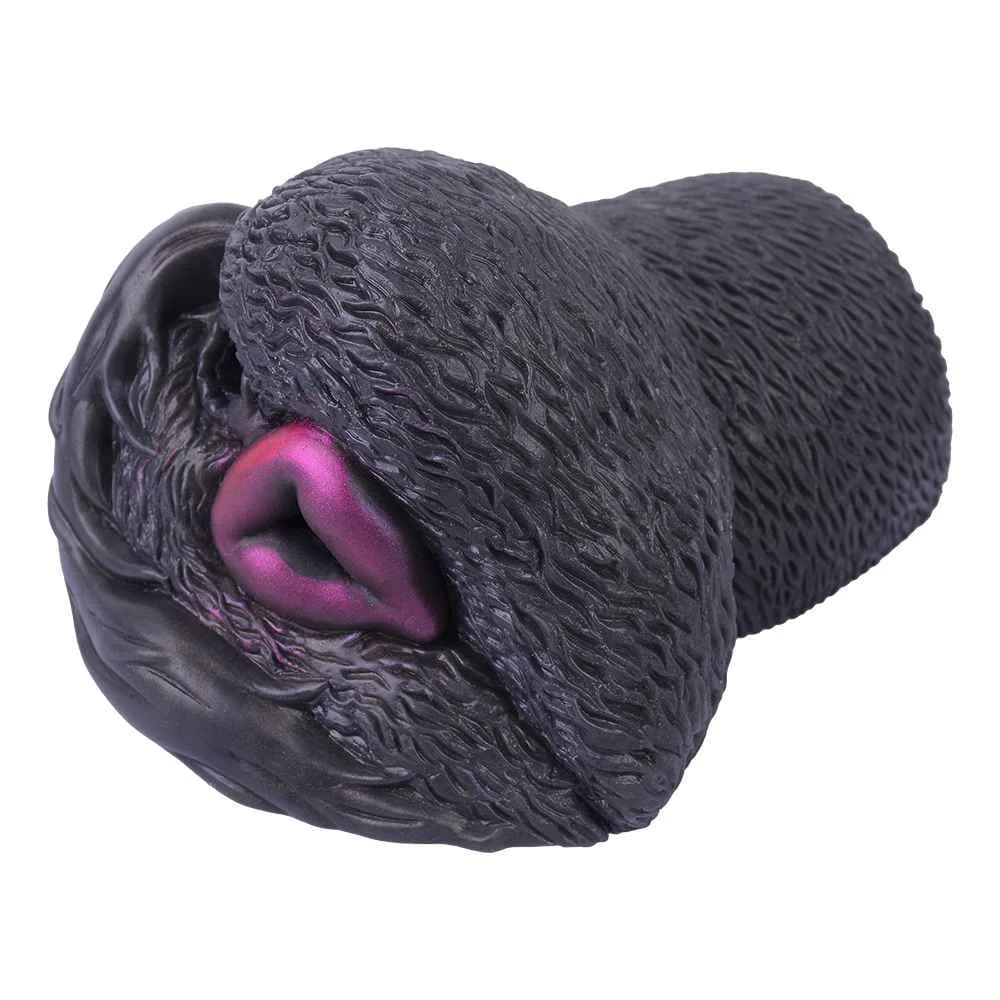 Masturbador Animal Caballo Negro Lateral