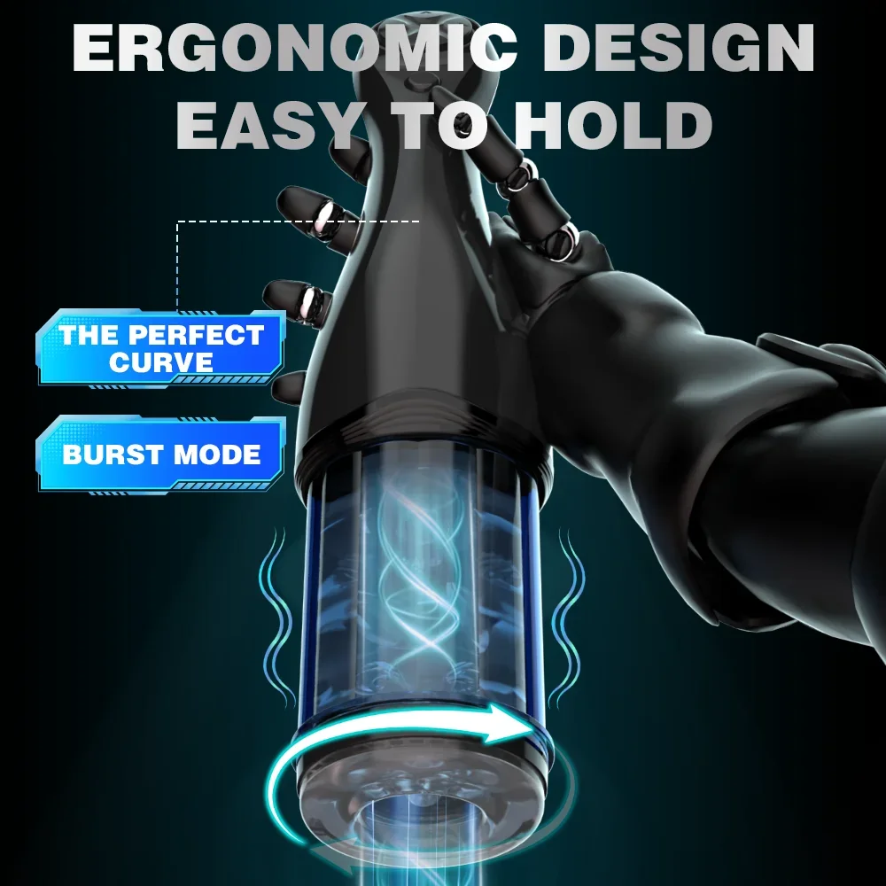 Ergonomischer gebogener Griff