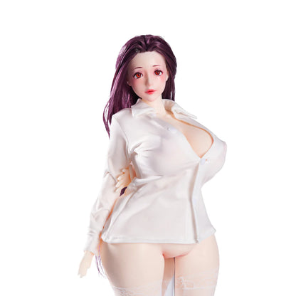 Niimi Keiko Silicone Mini Anime Sex Doll 64 cm<span> - </span>Normal Face image