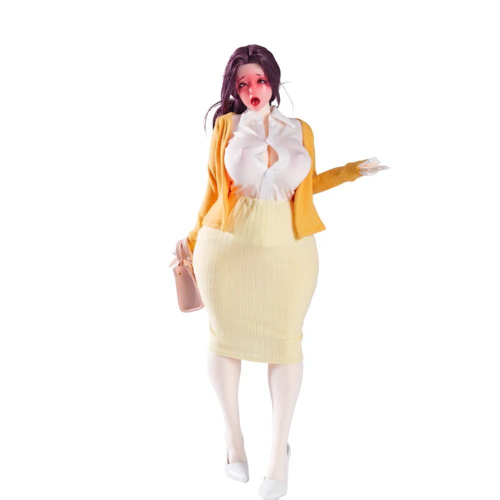 Niimi Keiko Silicone Mini Anime Sex Doll 64 cm image 13
