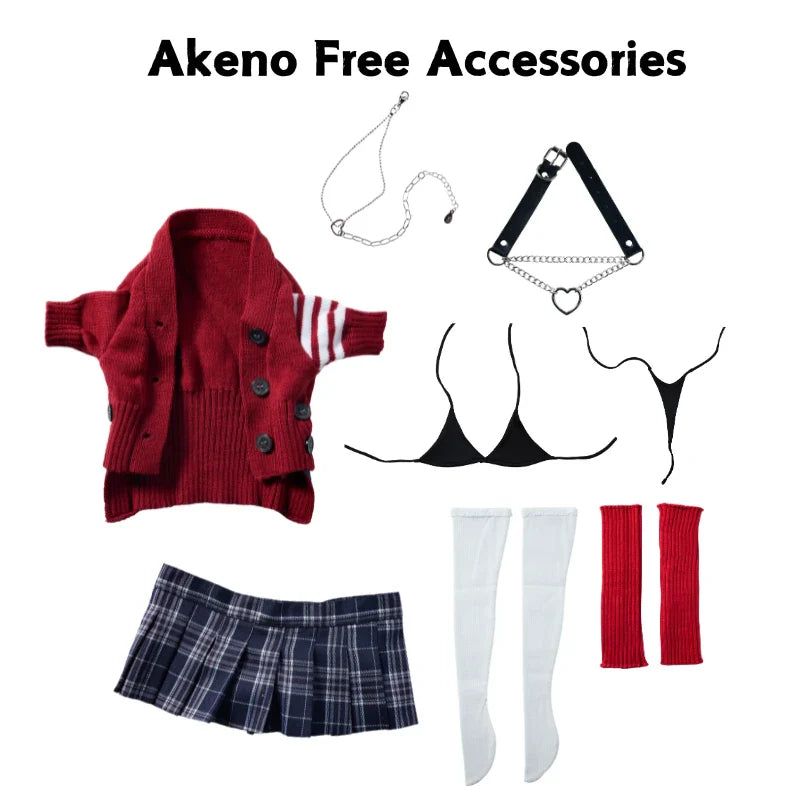 Akeno Silicone Mini Anime Sex Doll 61 cm image 3