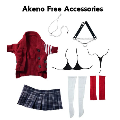 Akeno Silicone Mini Anime Sex Doll 61 cm image 3