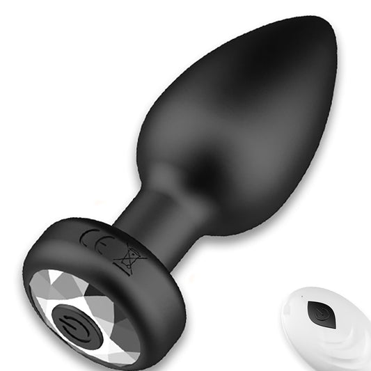 Ash Vibrating Butt Plug