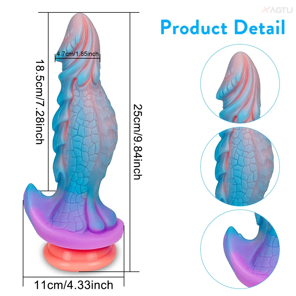 silicone dildo platinum fantasy adult sex toy