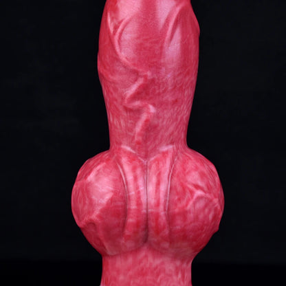 Silicone dildo dog platinum fantasy sex toy