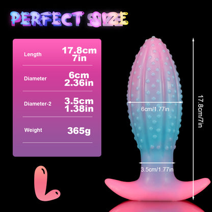 Colorful Monster Butt Plug