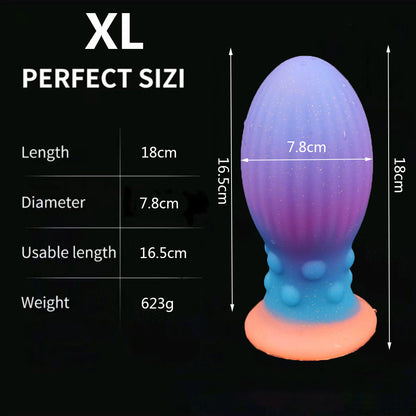 Dragon Egg Glowing Butt Plug