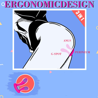 Dual Plug Wearable Vibrator