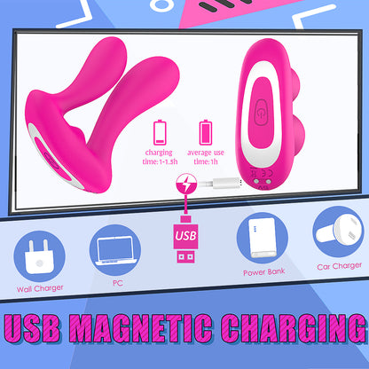 Dual Plug Wearable Vibrator