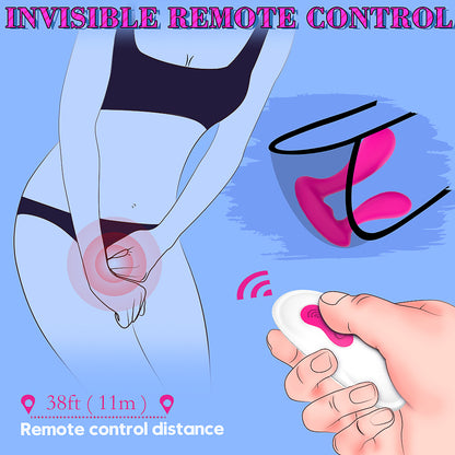 Dual Plug Wearable Vibrator