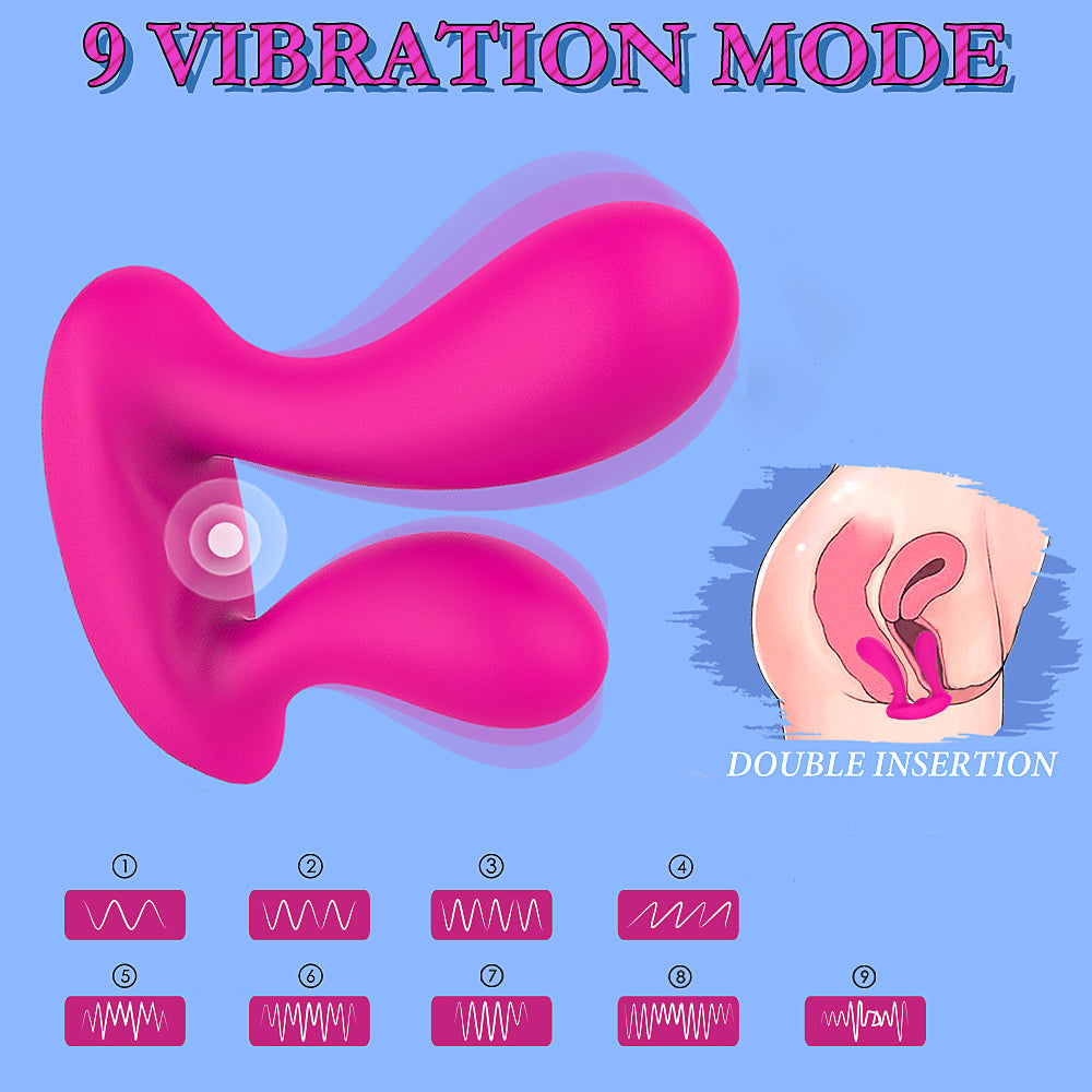 Dual Plug Wearable Vibrator