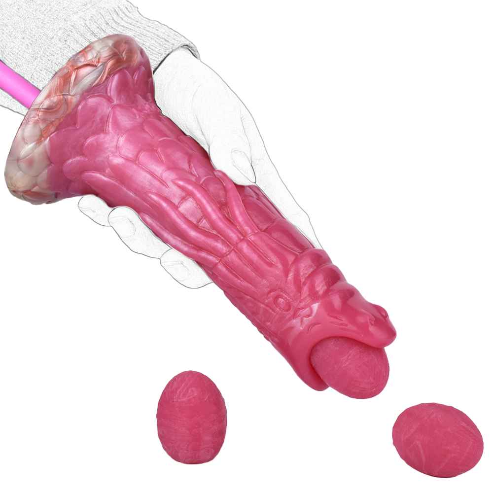 Fiery Dragon Ovipositor Dildo 7.2 inch