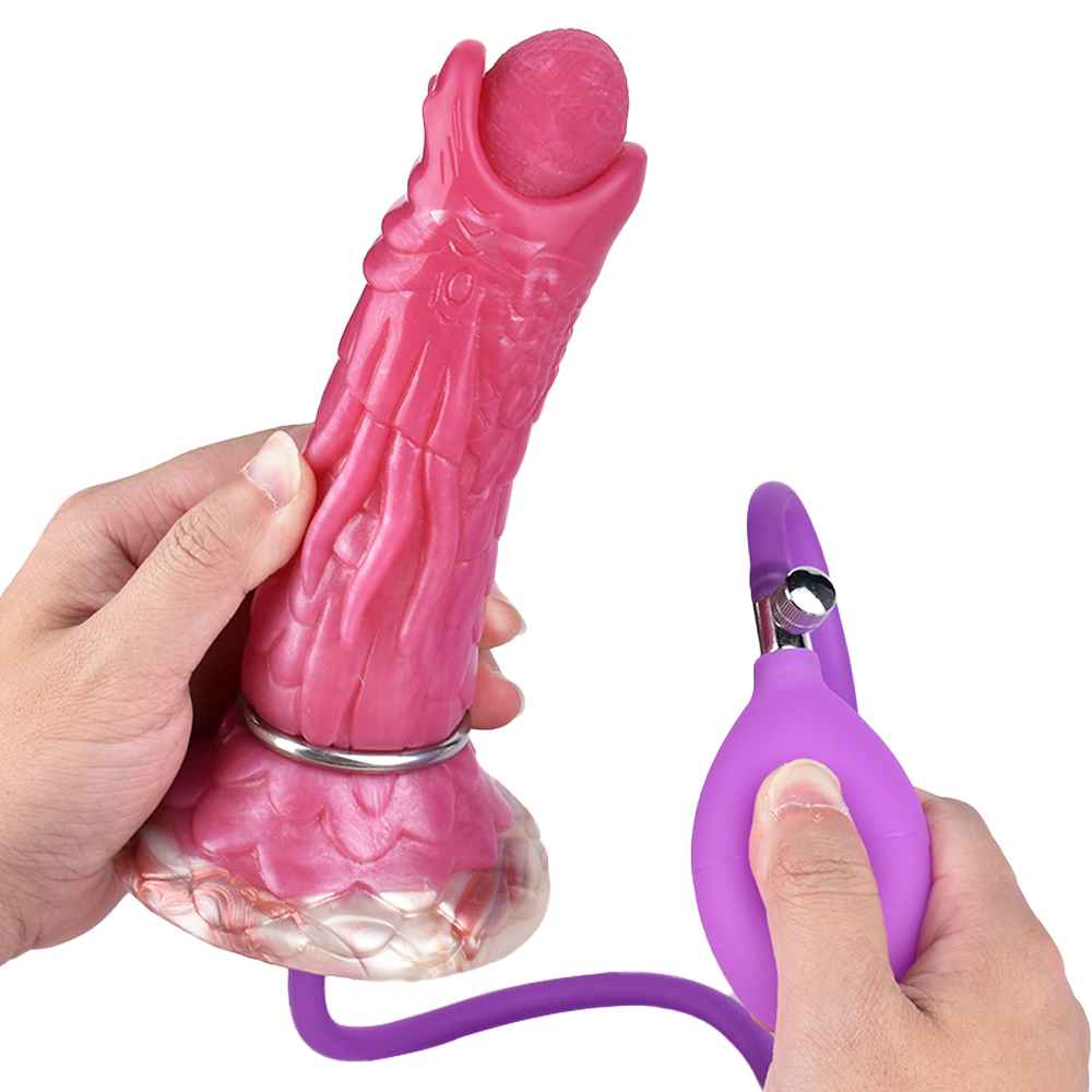 Fiery Dragon Ovipositor Dildo 7.2 inch