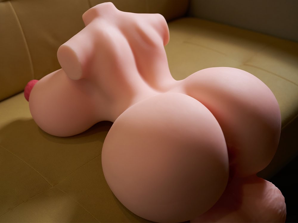 trans fantasy torso sex doll with large boobs and big penis