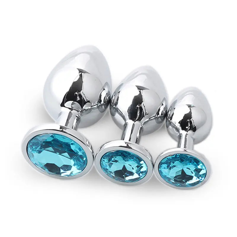 Gem Butt Plug 3 Piece Set