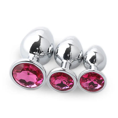 Gem Butt Plug 3 Piece Set