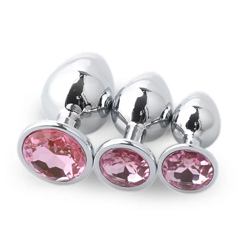 Gem Butt Plug 3 Piece Set