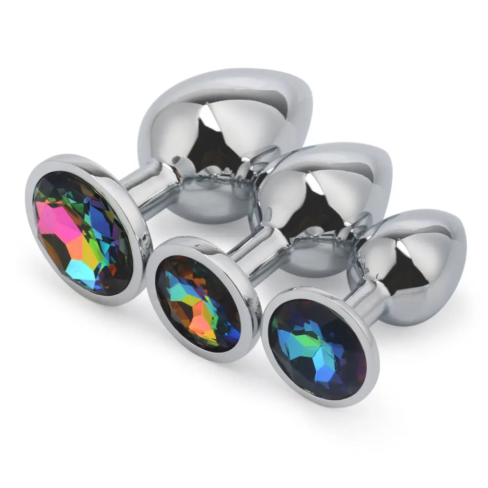 Gem Butt Plug 3 Piece Set