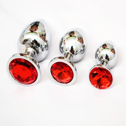 Gem Butt Plug 3 Piece Set