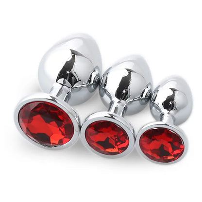 Gem Butt Plug 3 Piece Set