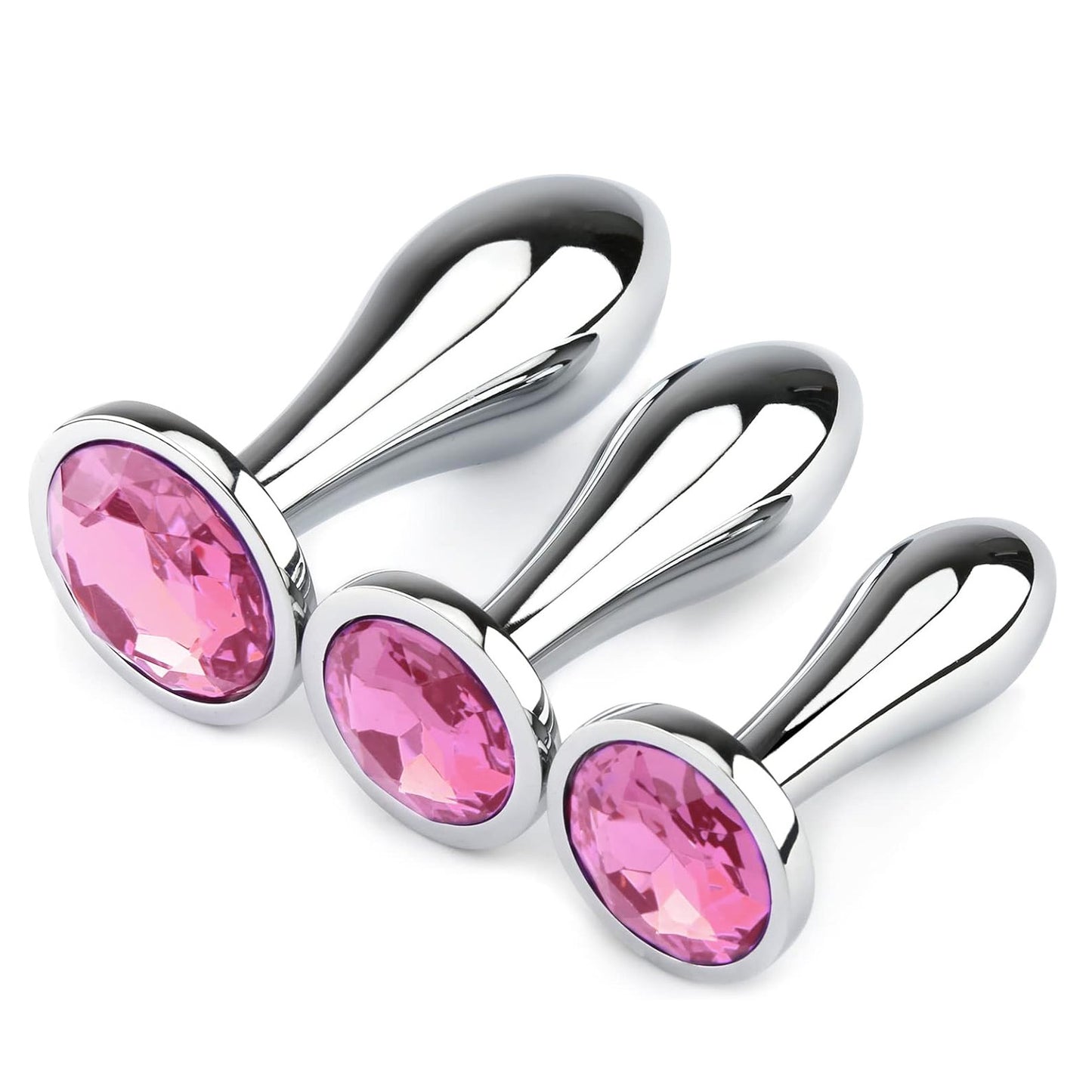 Jewel 3-Piece Set Butt Plug