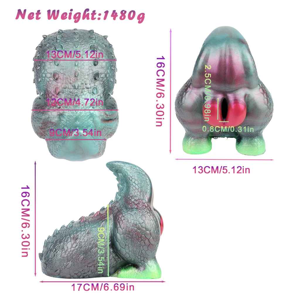 Lizard Animal Masturbator