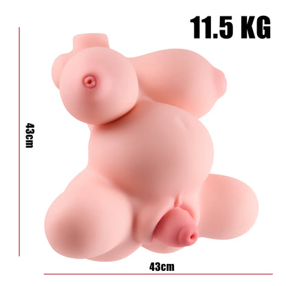 pregnant big uterus fantasy torso sex doll with big boobs