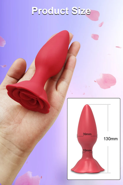 Rose Flower Butt Plug