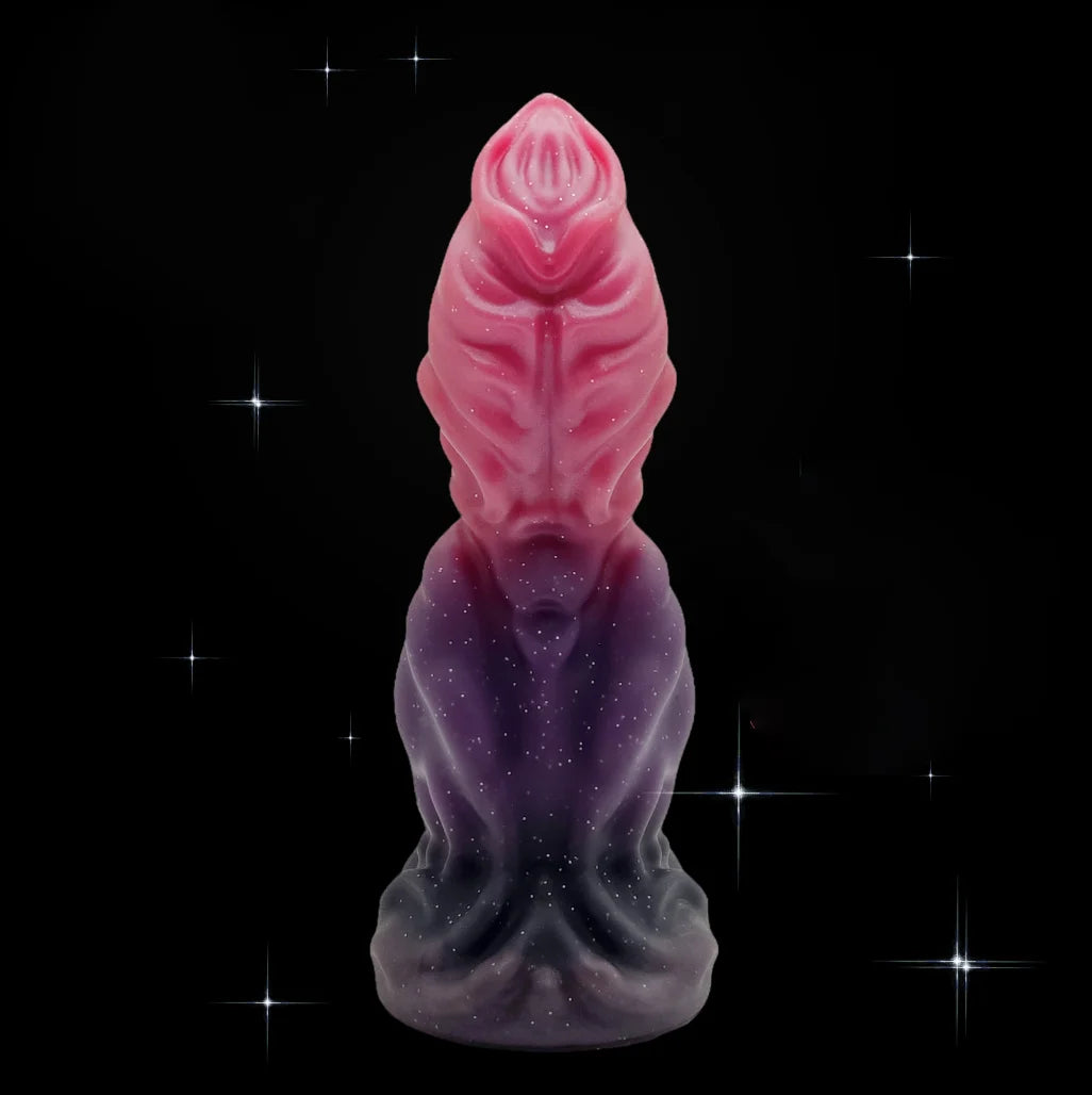 Silicone Dildo Monster Fantasy platinum sex toy