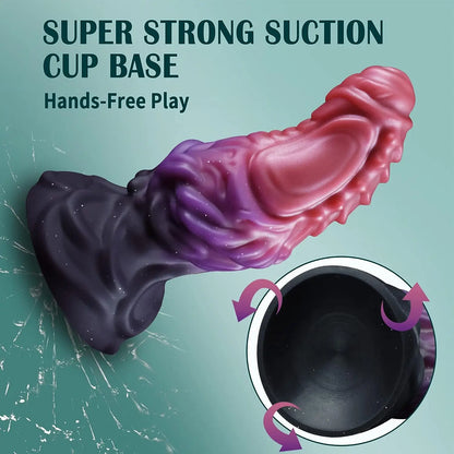 silicone dildo monster fantasy platinum sex toy