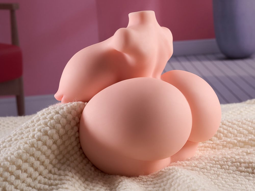 fantasy torso sex doll with breast mouth