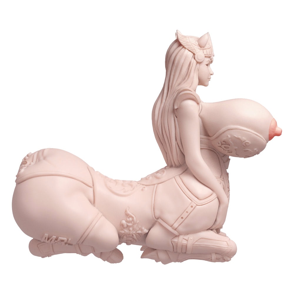 centaur fantasy silicone torso sex doll with big boobs