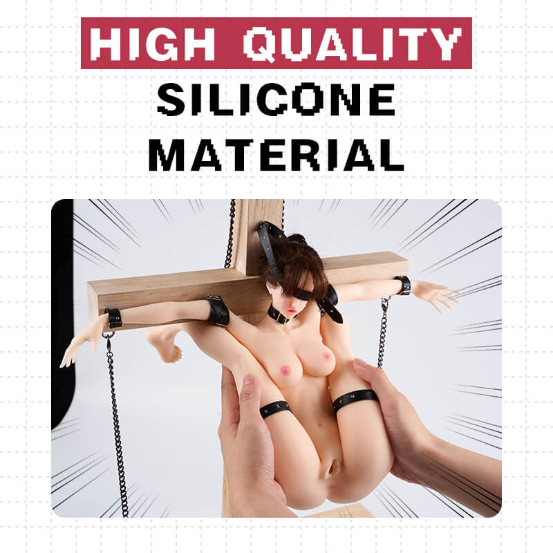 silicone bondage fantasy sex doll with big boobs