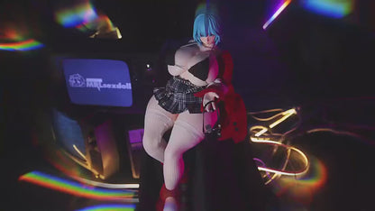 Akeno Silicone Mini Anime Sex Doll 61 cm