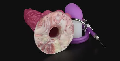 Fiery Dragon Ovipositor Dildo 7.2 inch